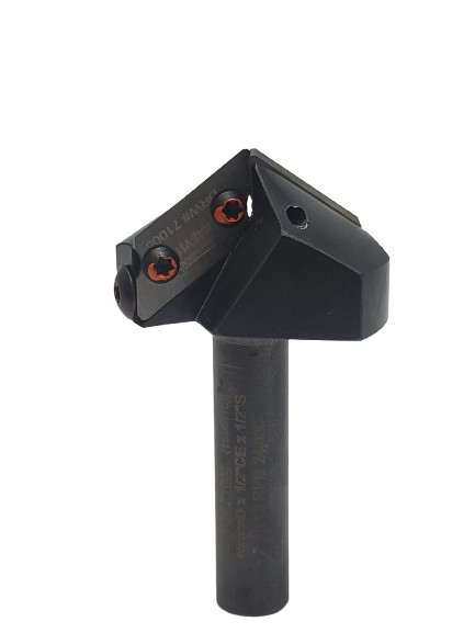 AXYZ - 77041 AXYZ Double insert V-Cutter 110 Deg Router Bit