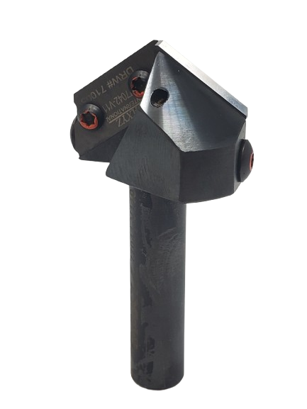 AXYZ - 77041 AXYZ Double insert V-Cutter 110 Deg Router Bit