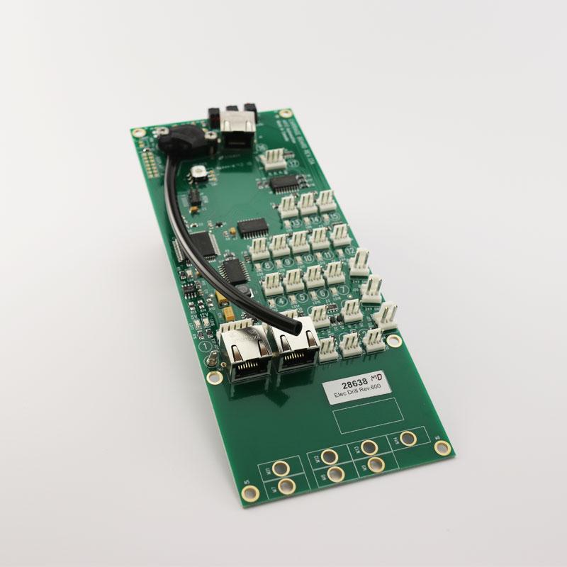 028638 Carriage Modbus Board with Drill Rev.600