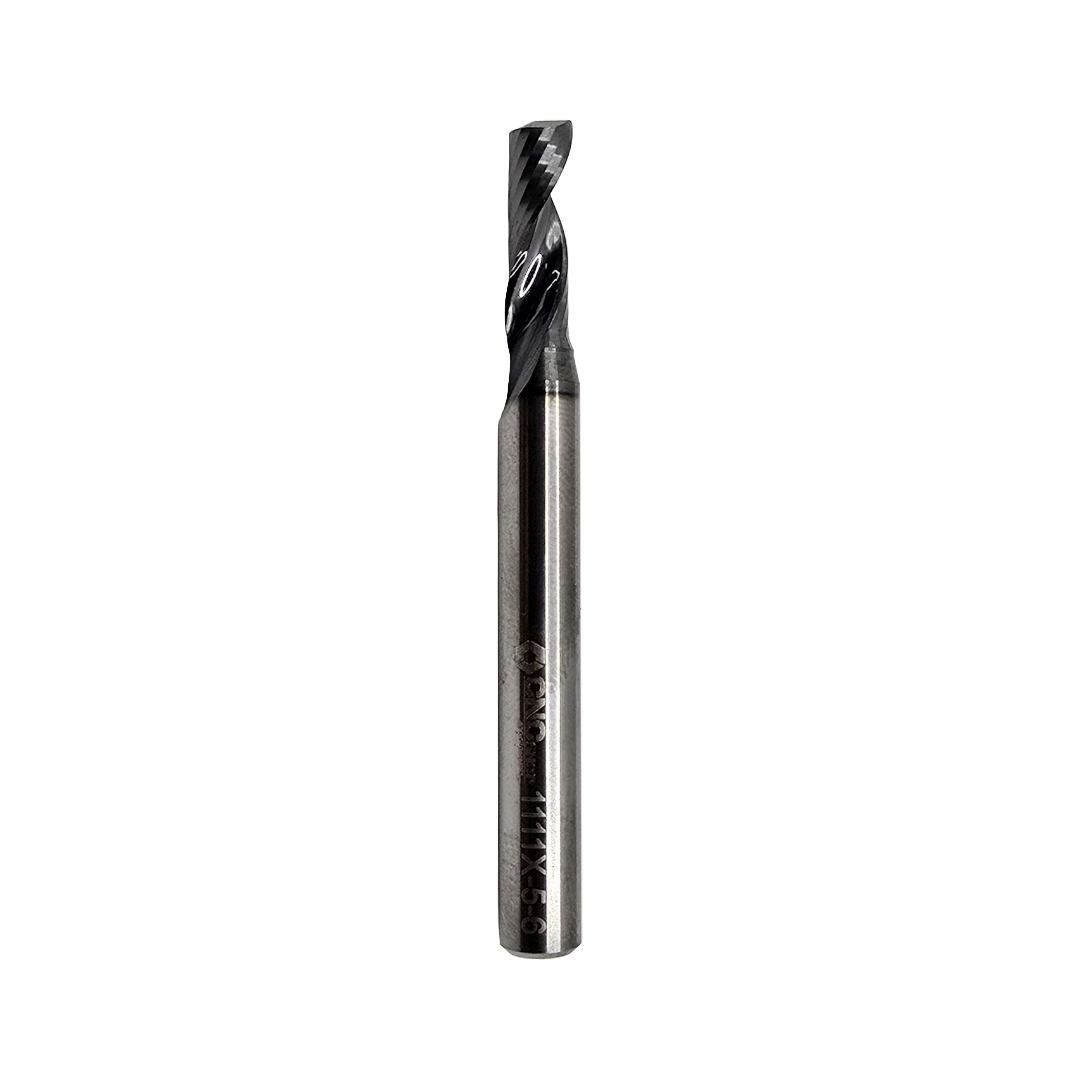CNCShop - 1111X-5-6 O-Flute Up Spiral Router Bit - 5mm Cut Diameter