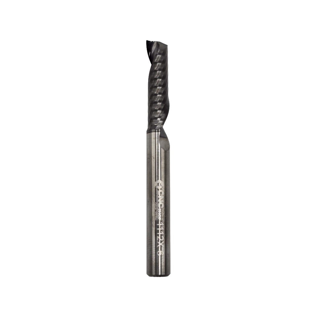 CNCShop - 1112X-6 O-Flute Up Spiral Router Bit - 6mm Cut Diameter