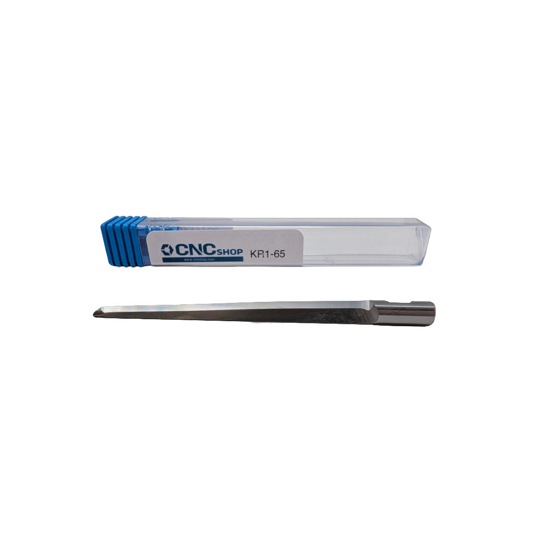 CNC Shop – KR1-65 65mm Oscillating Knife Blade, Single Edge, Round Point