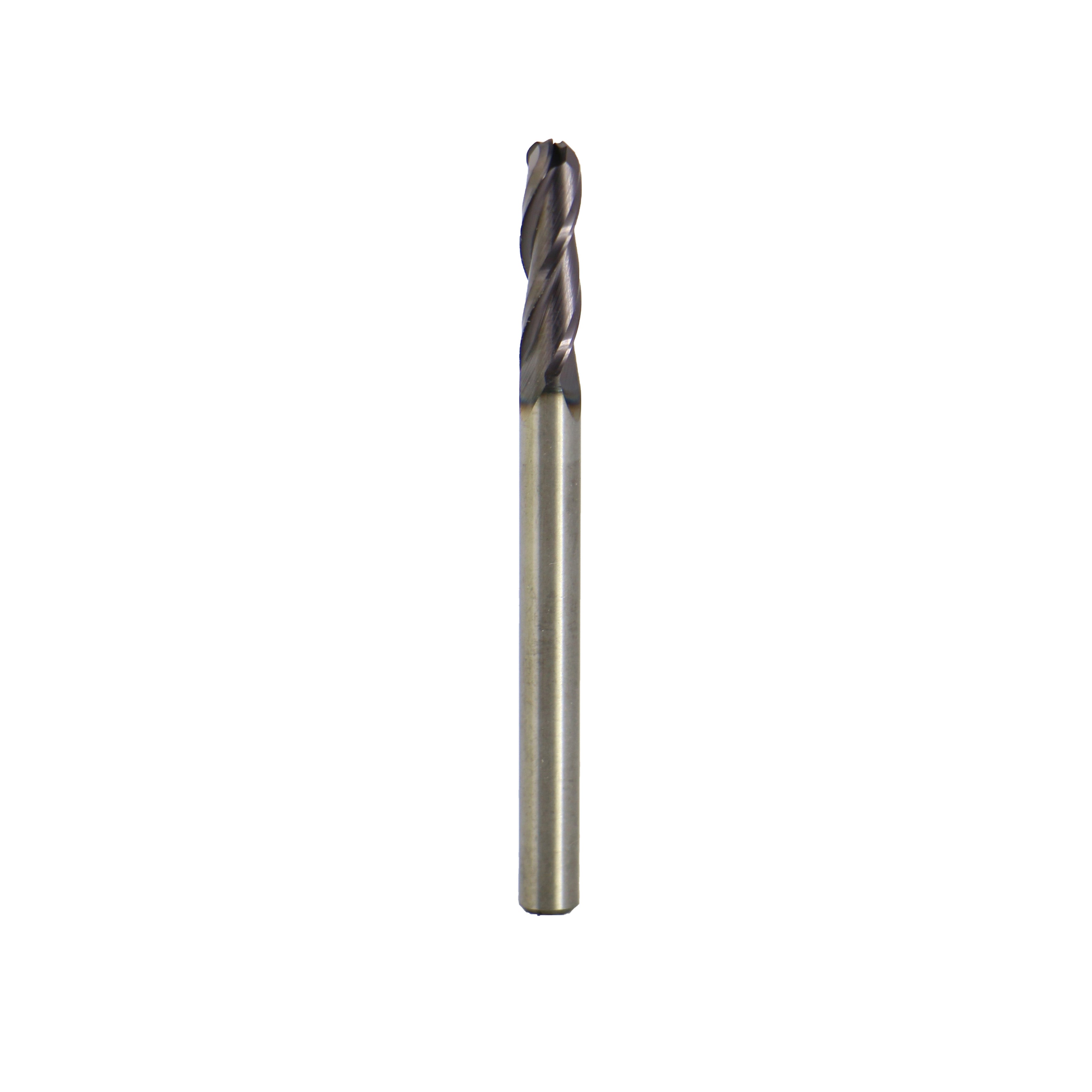 3181H-4 4mm dia, 4mm shk, 14mm cut, 3 Flutes
